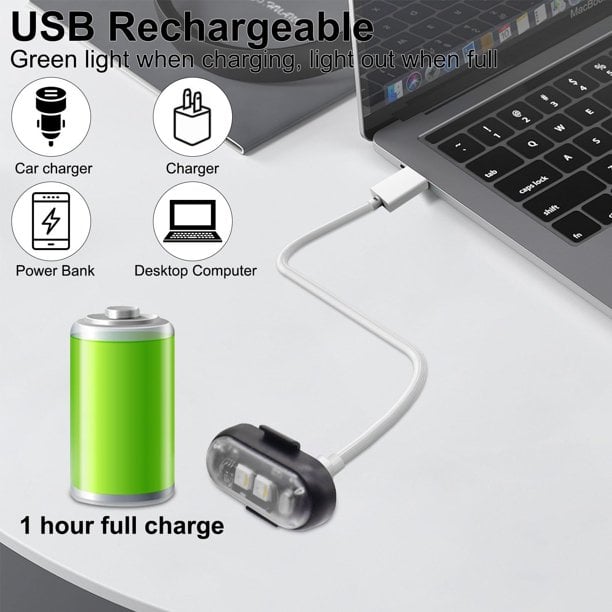 šCar Atmosphere Light - USB Rechargeable(Contains 4 lights)