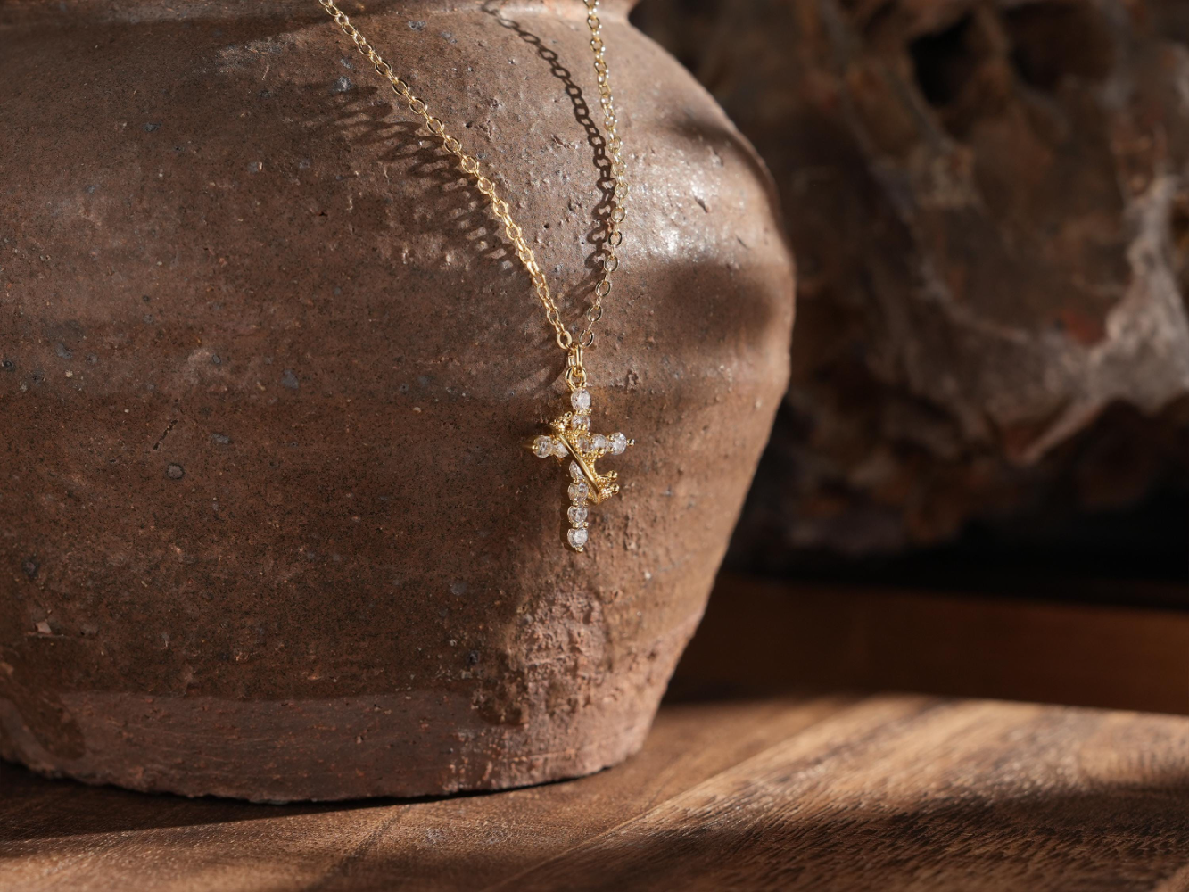Wear Your Faith Boldly – Cross & Crown Necklace for the Devoted Heart