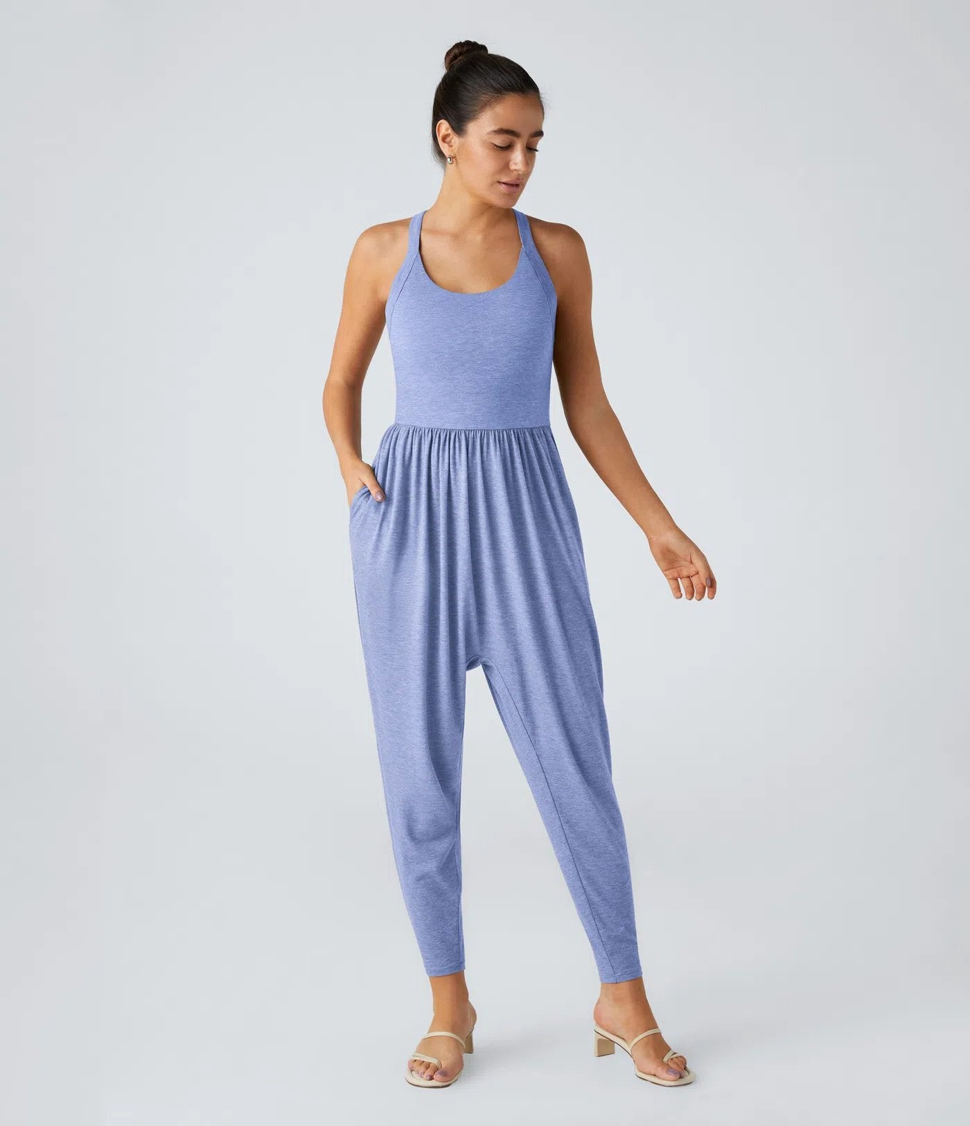 ✨ Effortless Elegance: Loose Fit Backless Jumpsuit for Women