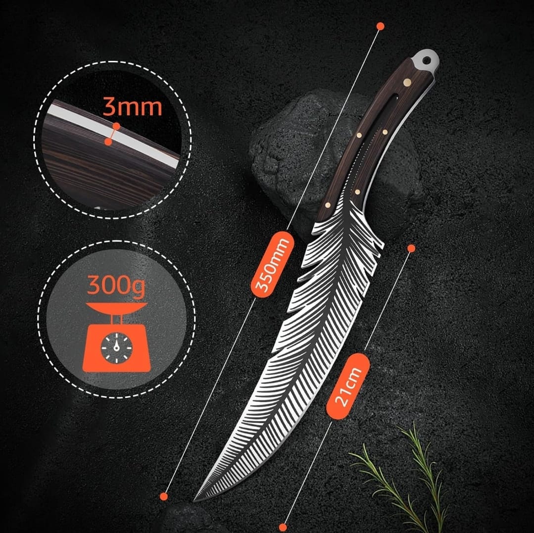🔪Ultimate Kitchen Companion🔥 Dream Reach Feather knife