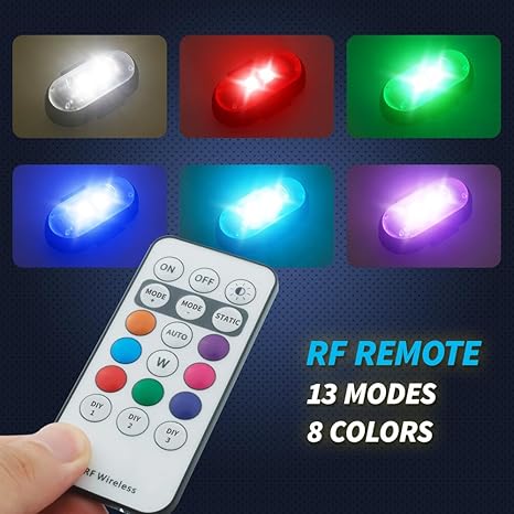 šCar Atmosphere Light - USB Rechargeable(Contains 4 lights)