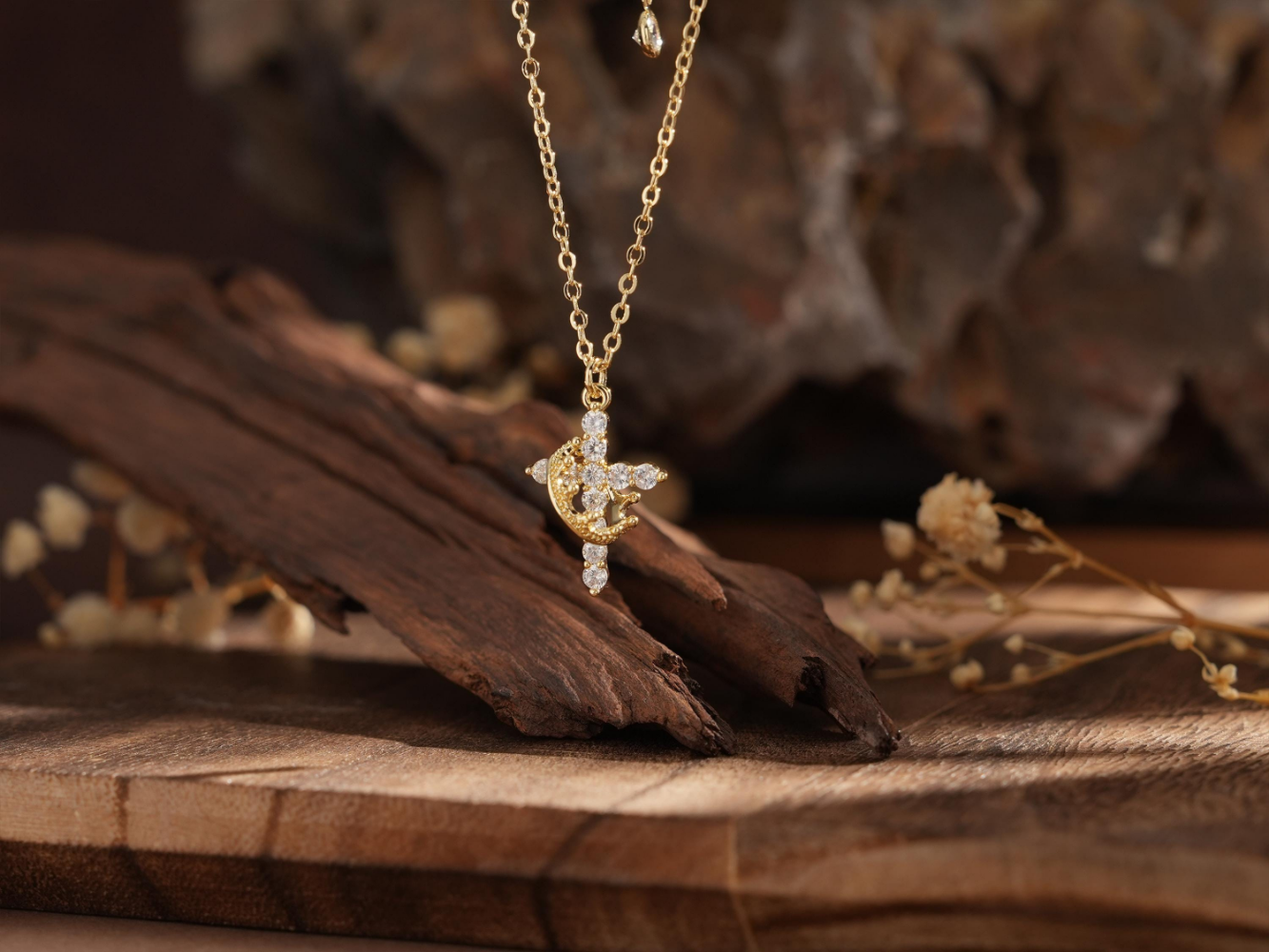 Wear Your Faith Boldly – Cross & Crown Necklace for the Devoted Heart