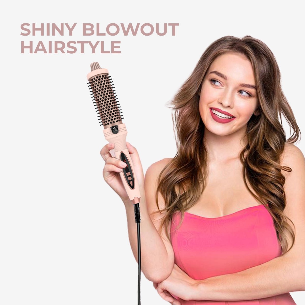 🔥Last Day 50% OFF 🔥3-in-1 Pro Negative Ion Two PTC Heaters Thermal Brush