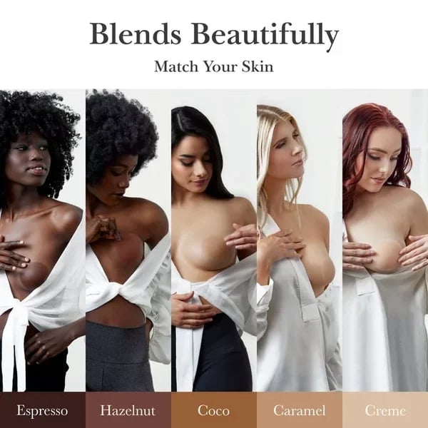 🏆#1 Bestselling🏆 ---- Go Braless! Seamless Nipple Covers (Latex-free and 100% Medical Silicone)