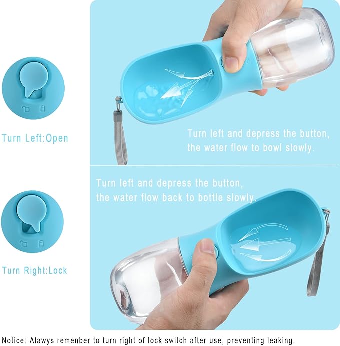 🔥HOT SALE 🔥🔥 3-in-1/2-in-1 Dog Travel Bottle - Water, Food & Poop Bags in One