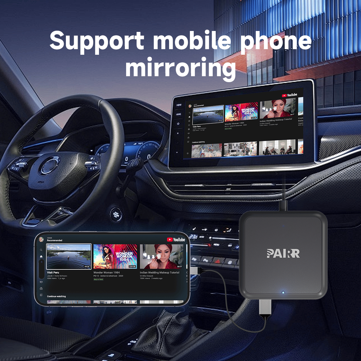 🔥Free shipping🔥 2025 Upgraded Pairr TV-HDMI Multimedia Wireless CarPlay/Android Auto Adapter