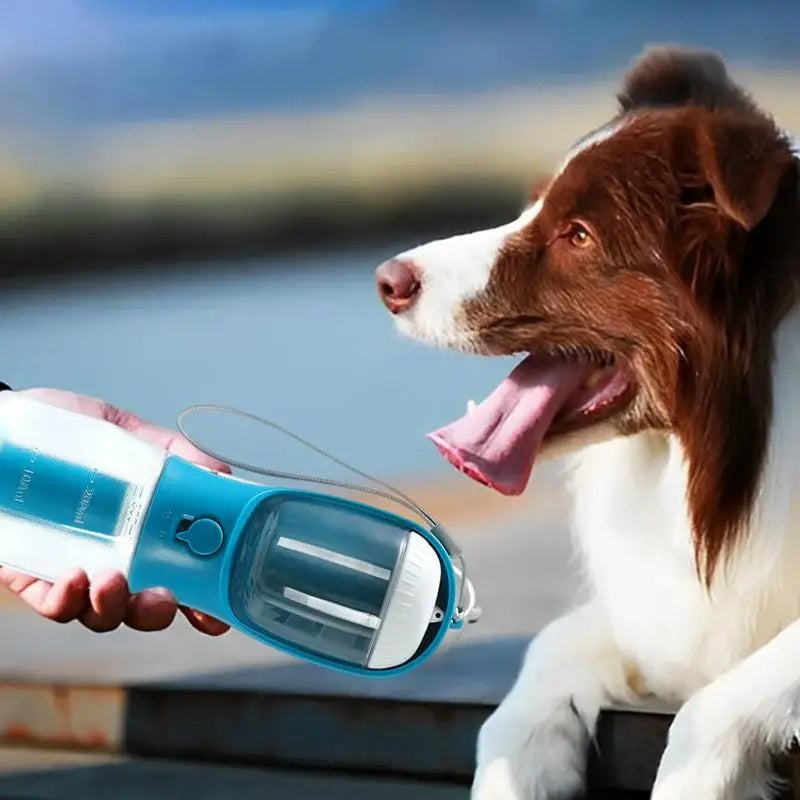 🔥HOT SALE 🔥🔥 3-in-1/2-in-1 Dog Travel Bottle - Water, Food & Poop Bags in One