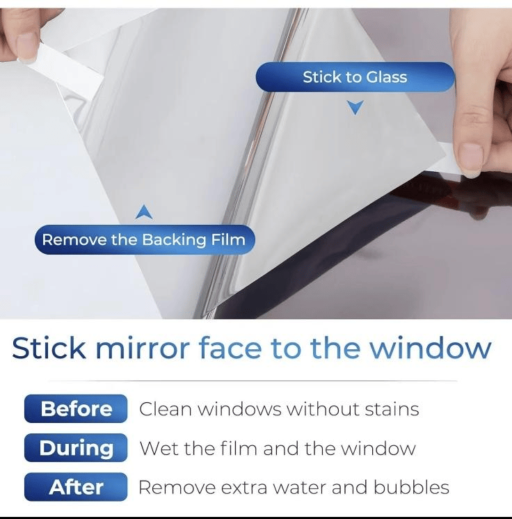 🔥LAST DAY 49% OFF -Privacy Window Film with UV & Heat Protection