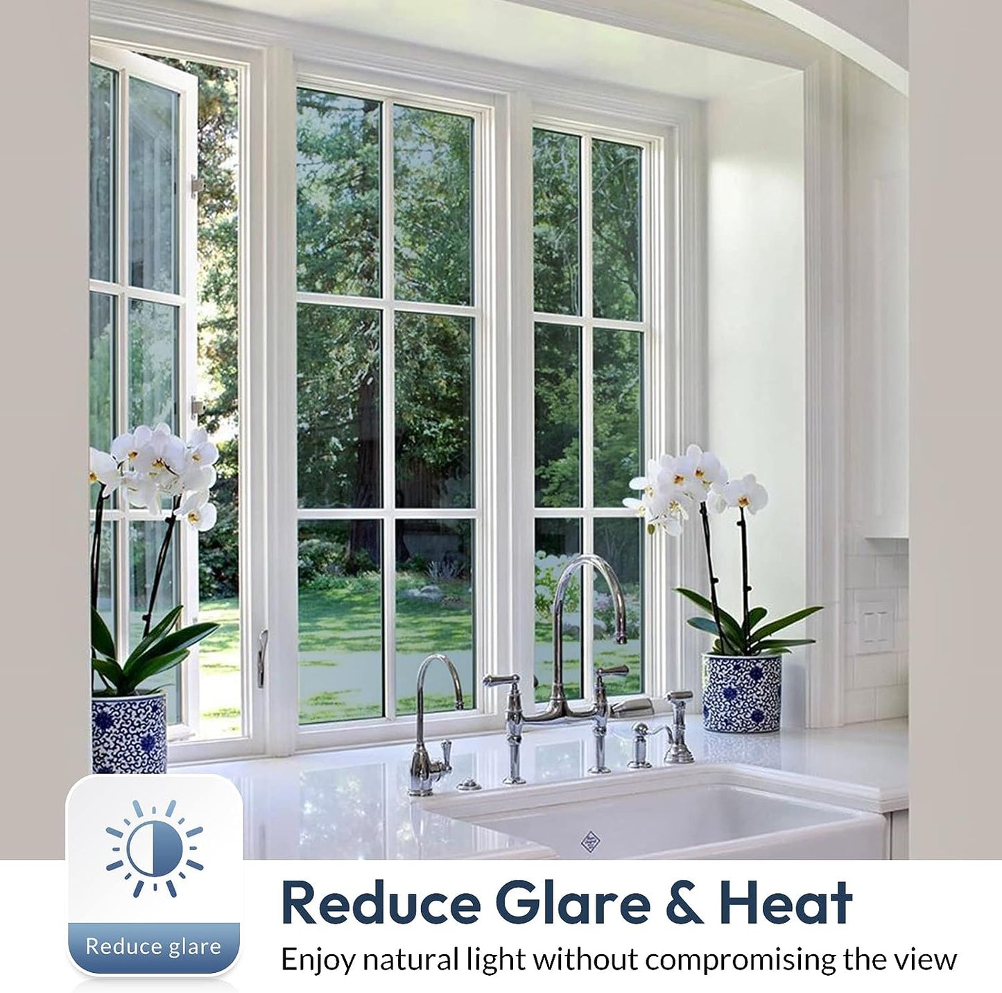 🔥LAST DAY 49% OFF -Privacy Window Film with UV & Heat Protection