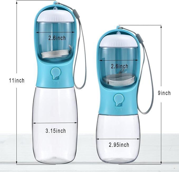🔥HOT SALE 🔥🔥 3-in-1/2-in-1 Dog Travel Bottle - Water, Food & Poop Bags in One