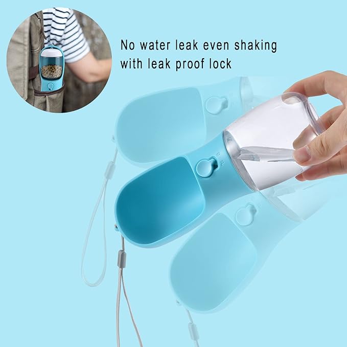 🔥HOT SALE 🔥🔥 3-in-1/2-in-1 Dog Travel Bottle - Water, Food & Poop Bags in One
