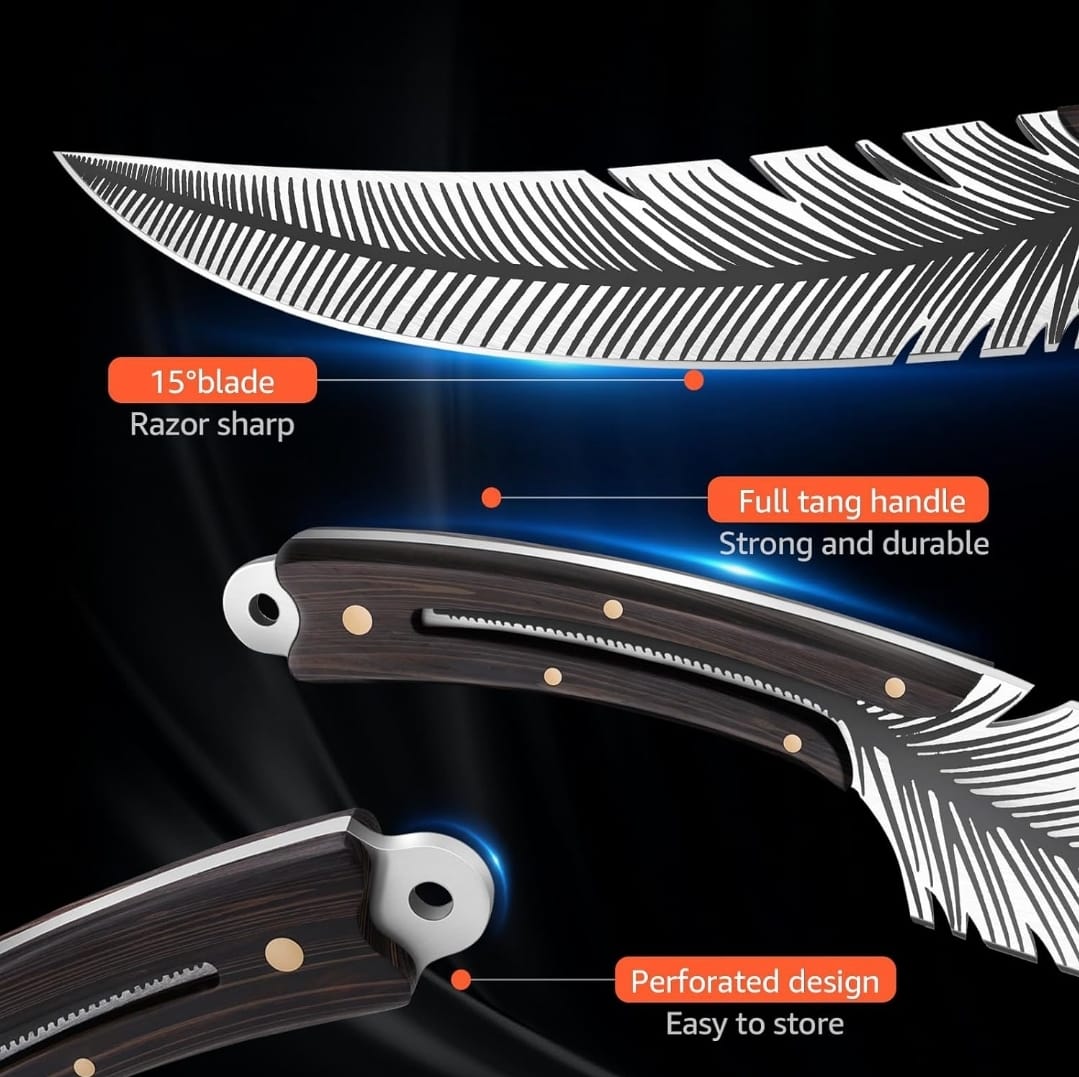 🔪Ultimate Kitchen Companion🔥 Dream Reach Feather knife