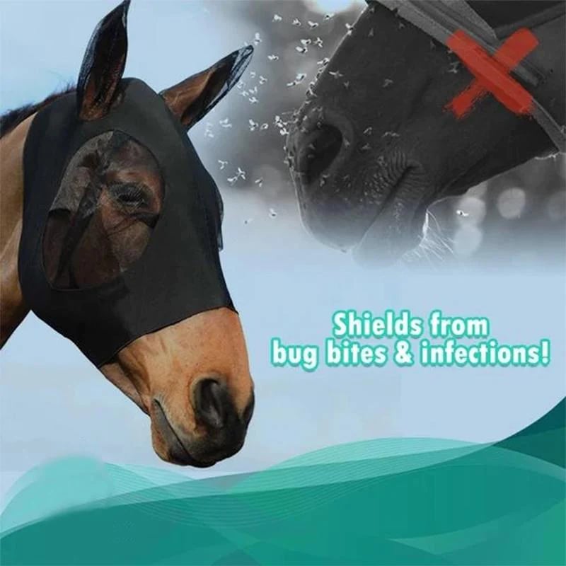 🔥Essential For Horse Breeding🐎🛡️Supreme Horse Fly Mask