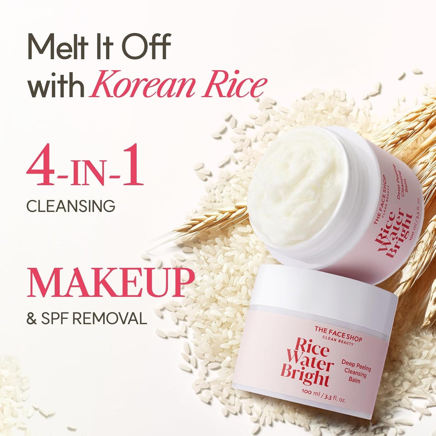 🔥Hot Sale - 40%🔥The Face Shop Rice Water Bright Cleansing Balm