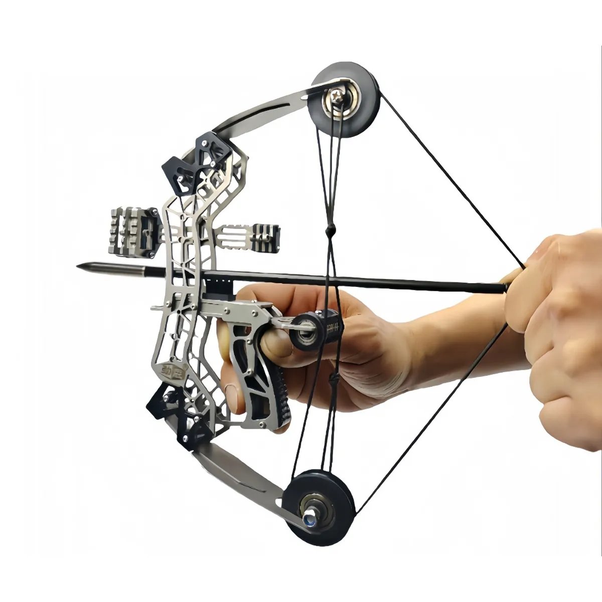 🏹 Mini Compound Bow Kit Toy 🎯with Arrows for Archery Practice