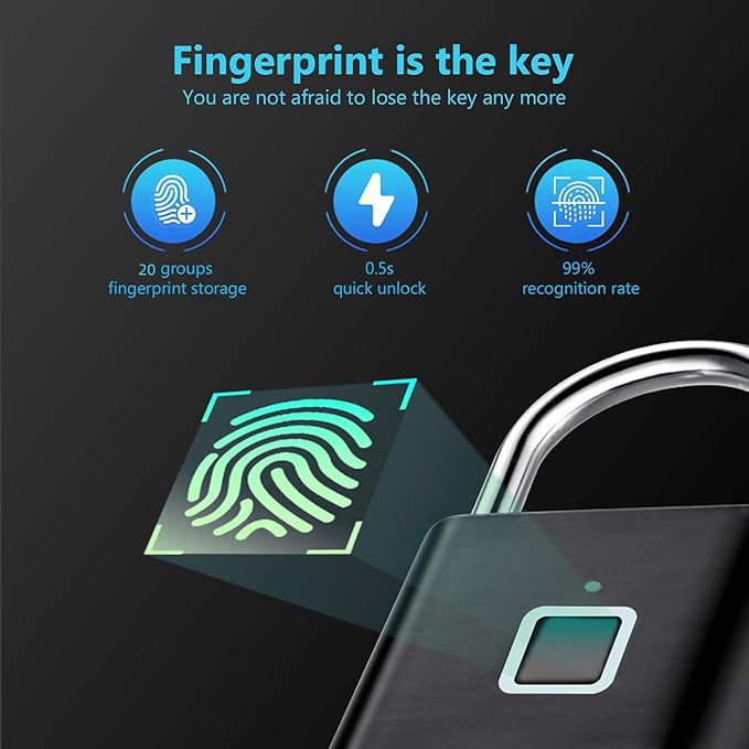 🥰🥰Most popular 🔒 🔒My Fingerprint Padlock™