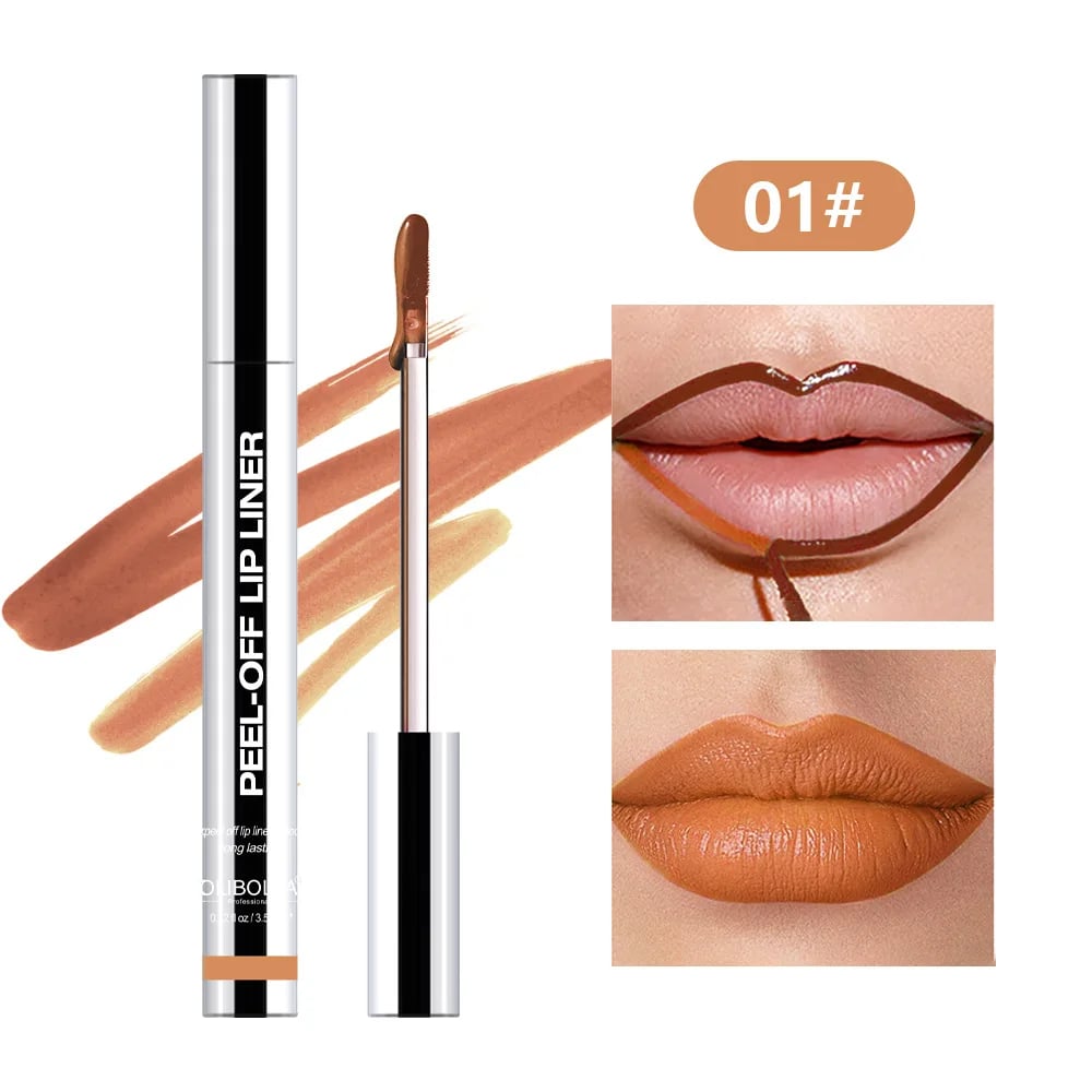 Define Your Perfect Pout with Precision! 💋✨  —Lip Stain Peel Off Liner Where Art Meets All-Day Wear.