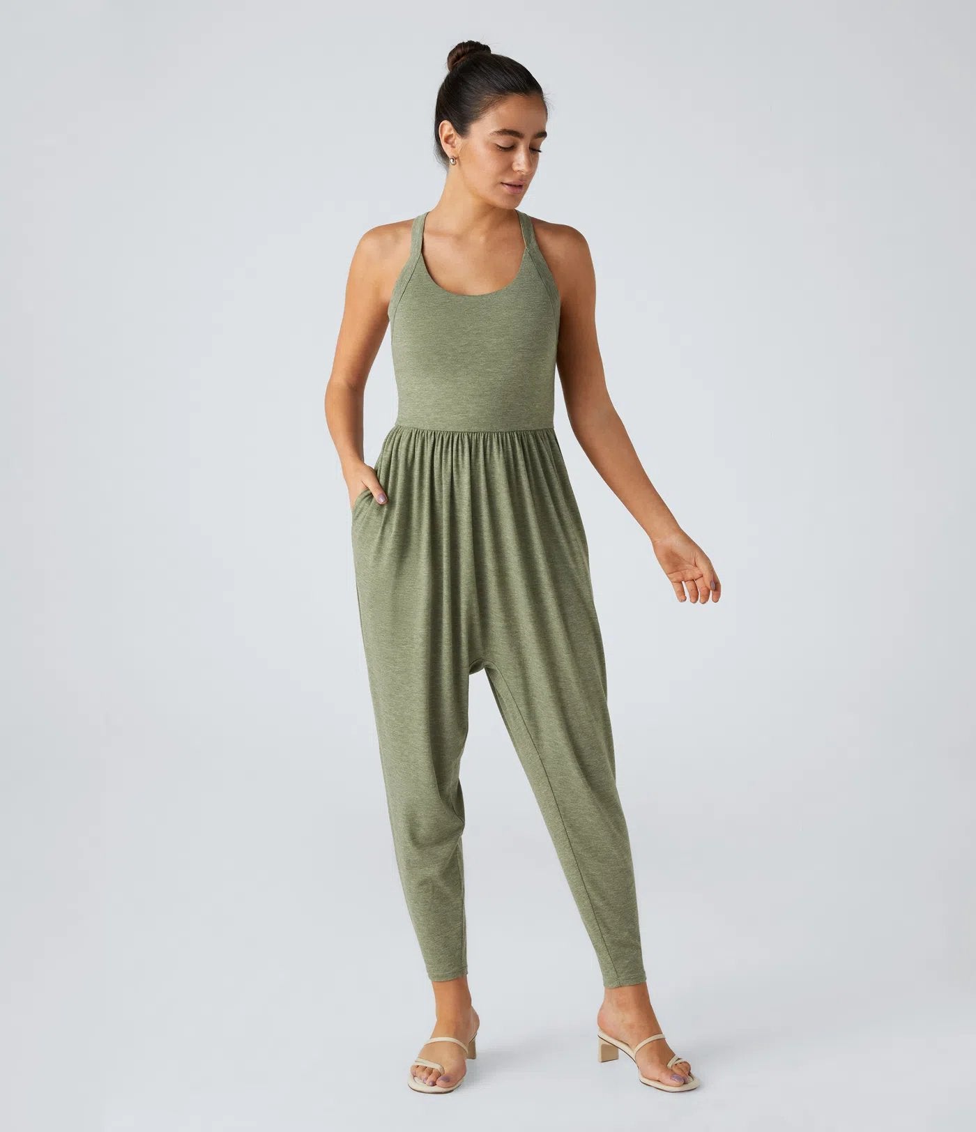 ✨ Effortless Elegance: Loose Fit Backless Jumpsuit for Women