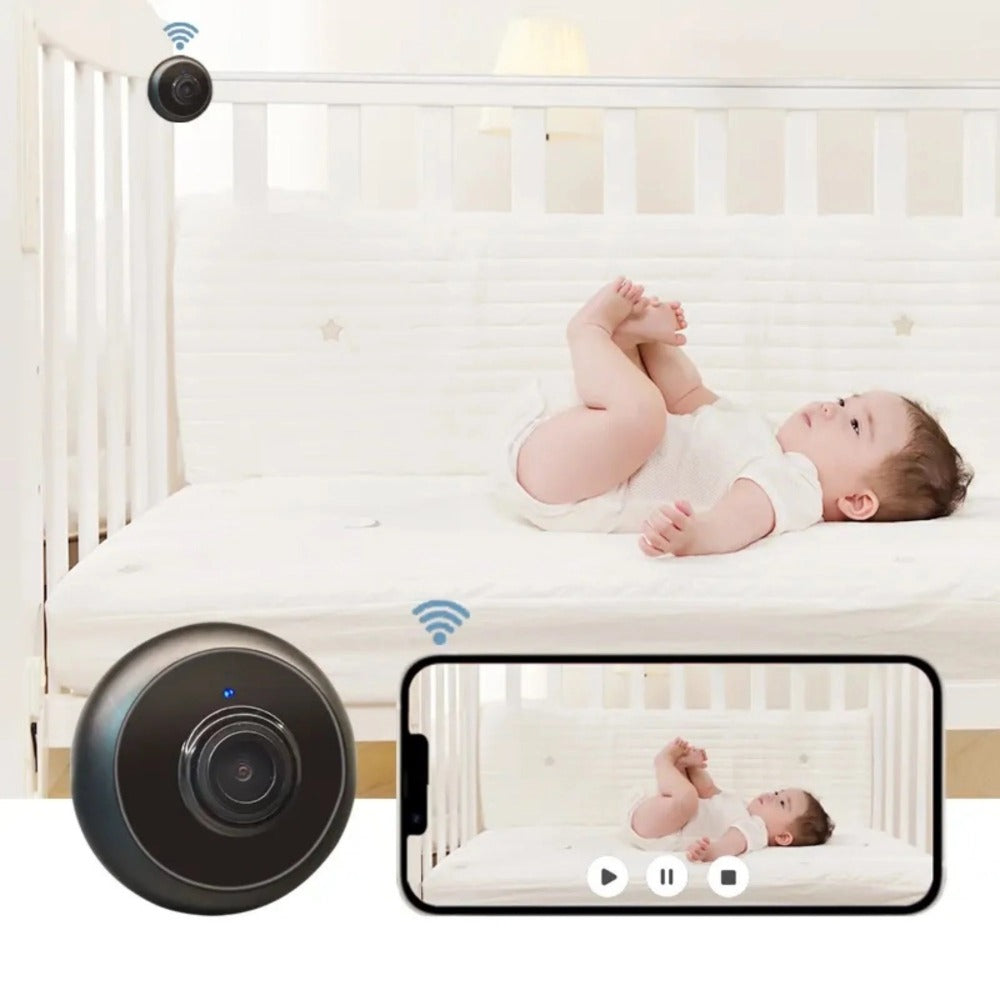 Mini Magnetic Wi-Fi 1080P Security Camera with Night Vision and Motion Detection