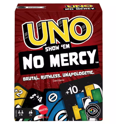 😍🔥Most Popular Mattel Games🔥 UNO Family Card Game - Classic Matching Card Game for Kids & Adults
