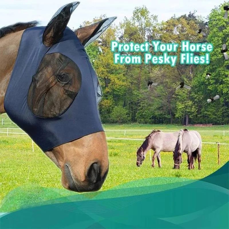 🔥Essential For Horse Breeding🐎🛡️Supreme Horse Fly Mask