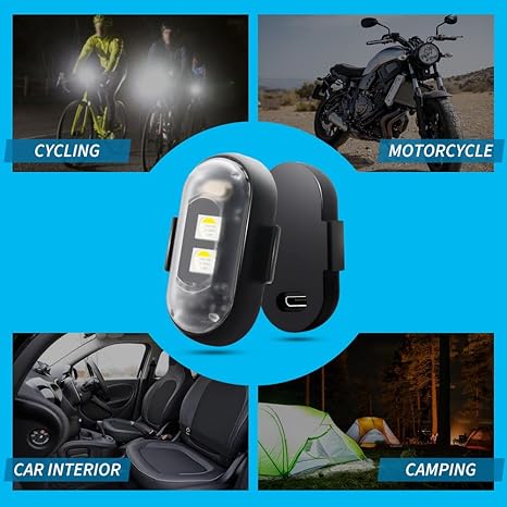 🚗Car Atmosphere Light - USB Rechargeable(Contains 4 lights)