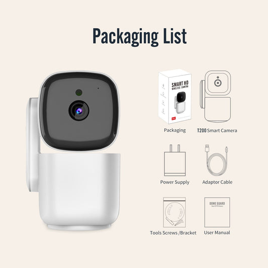 🔥LAST DAY 49% OFF🔥🔥Indoor/Outdoor 1080P 360°Smart Home Security Camera