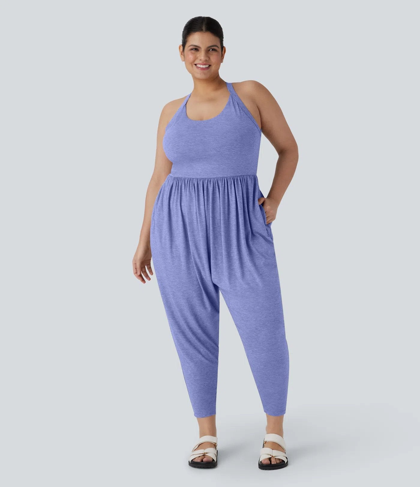 ✨ Effortless Elegance: Loose Fit Backless Jumpsuit for Women
