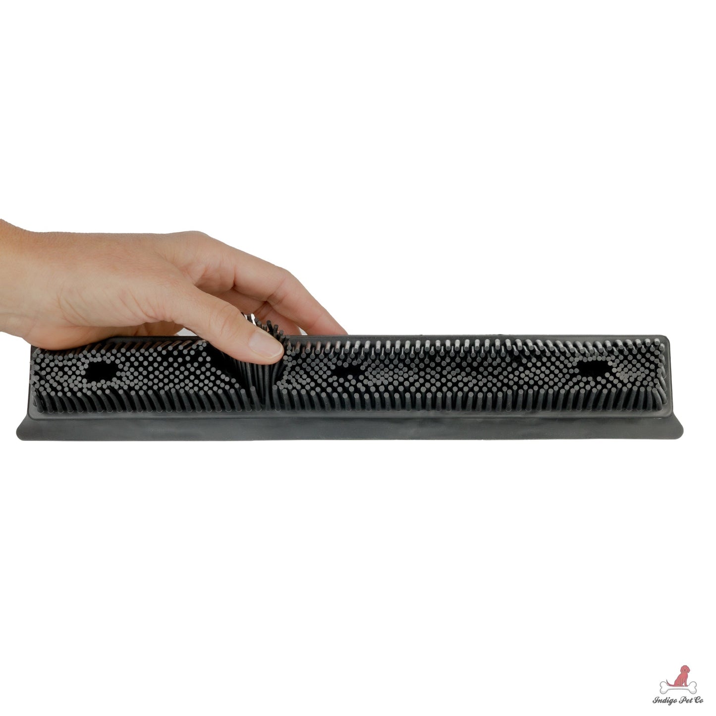 Pet Hair Removal Broom – Multi-Surface Rubber Broom with Squeegee