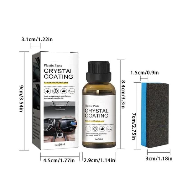 Last Day Promotion!Crystal Coating Refurbish Agent🔥Not only for cars🔥