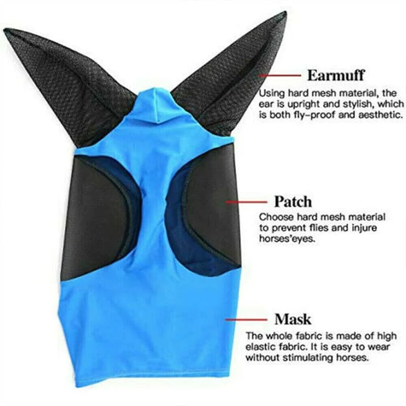 🔥Essential For Horse Breeding🐎🛡️Supreme Horse Fly Mask