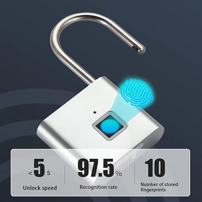 🥰🥰Most popular 🔒 🔒My Fingerprint Padlock™
