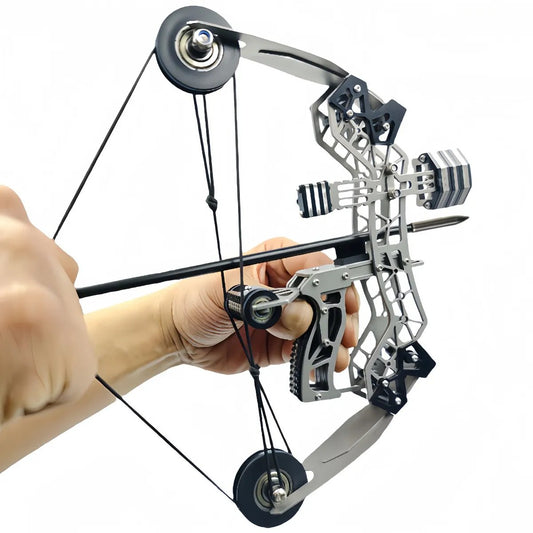🏹 Mini Compound Bow Kit Toy 🎯with Arrows for Archery Practice