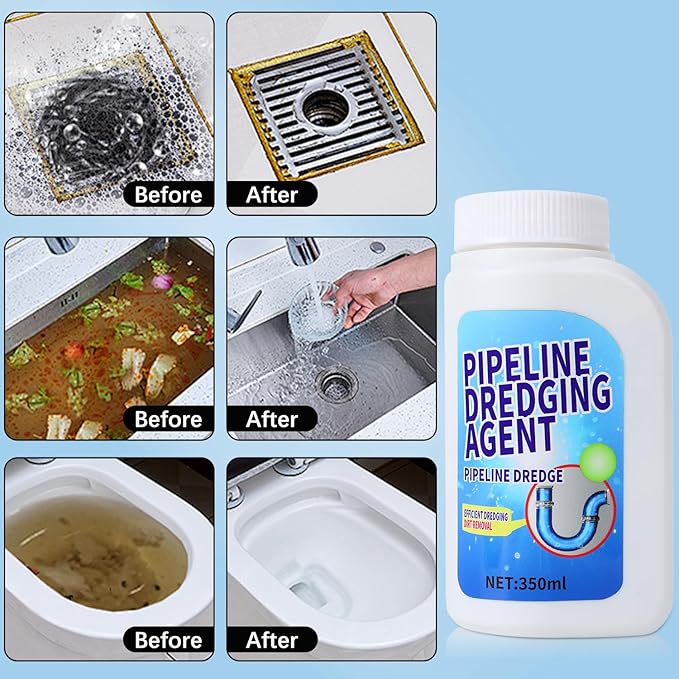🔥2025 Hot 49% OFF🎁Eco-friendly Sink and Drain Pipe Dredging Powder