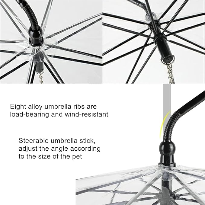 ☔Rainy Necessary 🐕‍🦺🐕‍🦺Dog Umbrella Leash☔