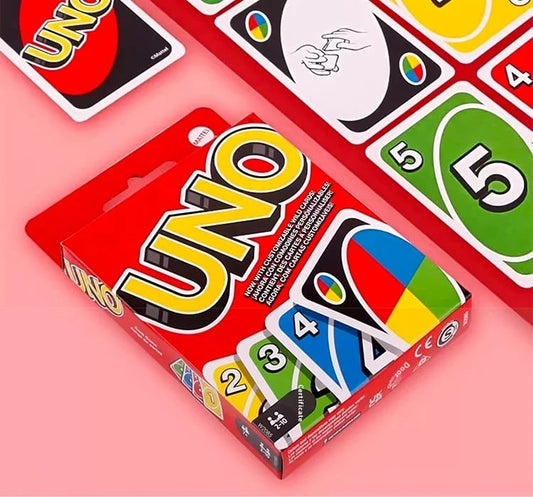 😍🔥Most Popular Mattel Games🔥 UNO Family Card Game - Classic Matching Card Game for Kids & Adults