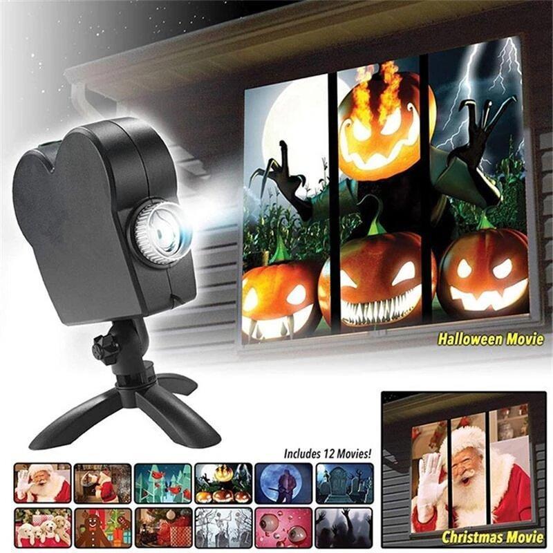 2024 New Halloween Holographic Projection