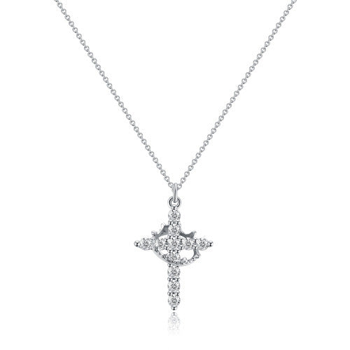 Wear Your Faith Boldly – Cross & Crown Necklace for the Devoted Heart