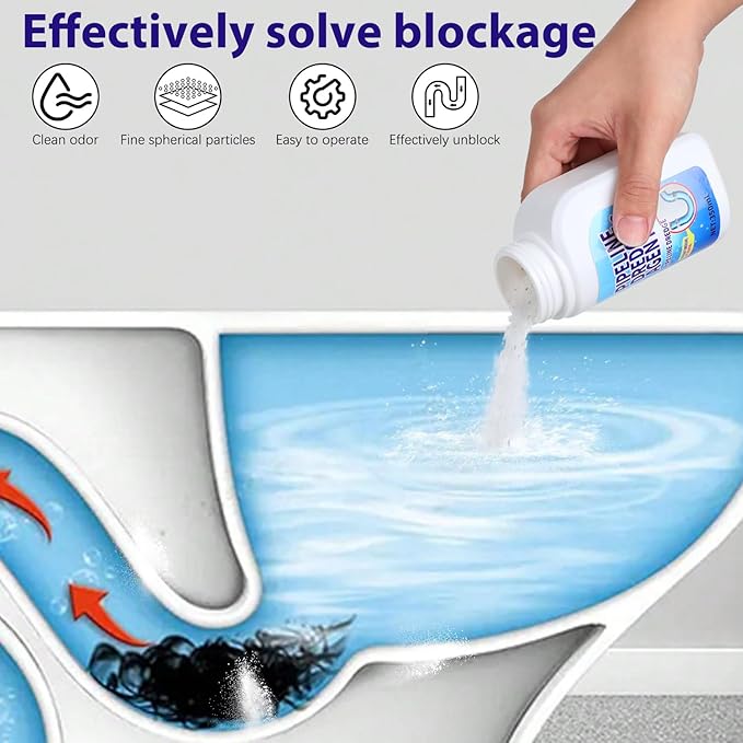 🔥2025 Hot 49% OFF🎁Eco-friendly Sink and Drain Pipe Dredging Powder