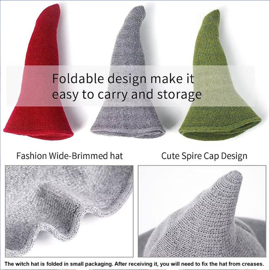 🔥Buy 2 Get 1 FREE-🖤🧙‍♀️Pointed Witch Hats For Halloween Party.