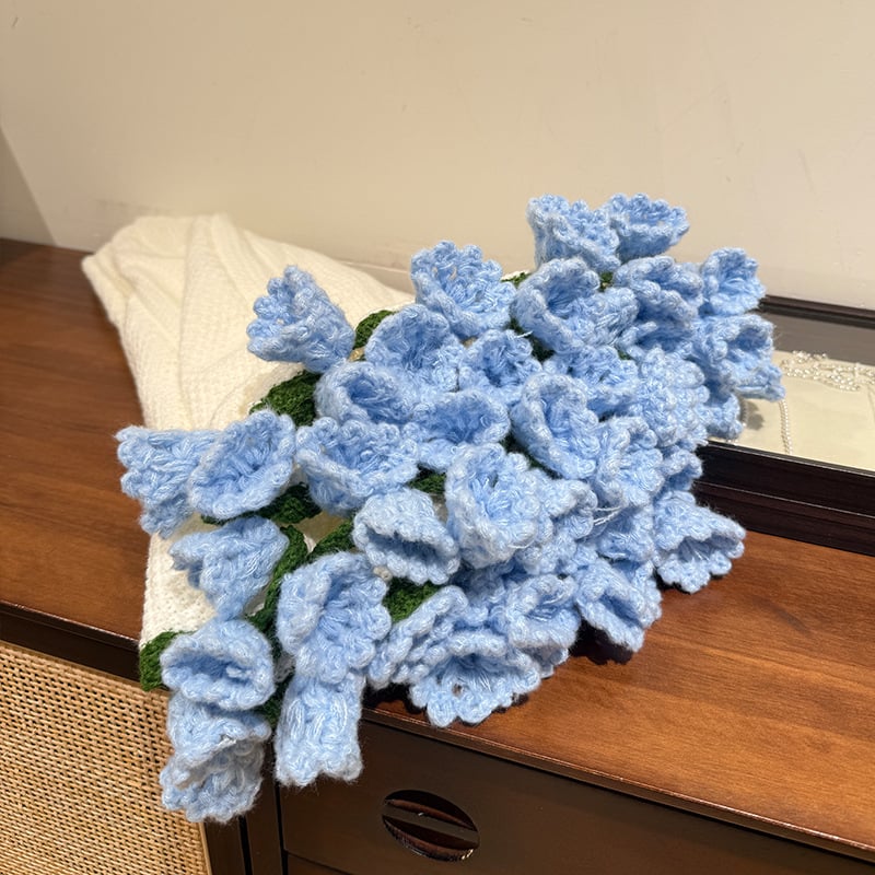 🌸Hand-Knitted Flower Bouquet Blanket🌸🛏️Lightweight yet warm for all seasons