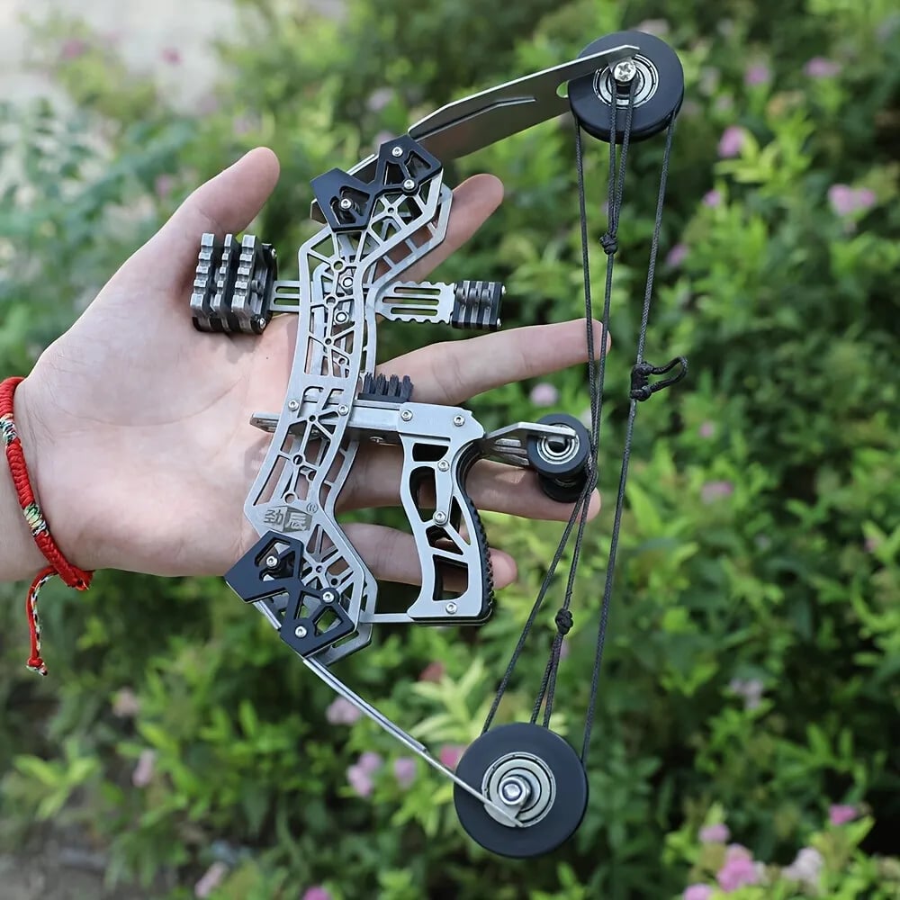 🏹 Mini Compound Bow Kit Toy 🎯with Arrows for Archery Practice