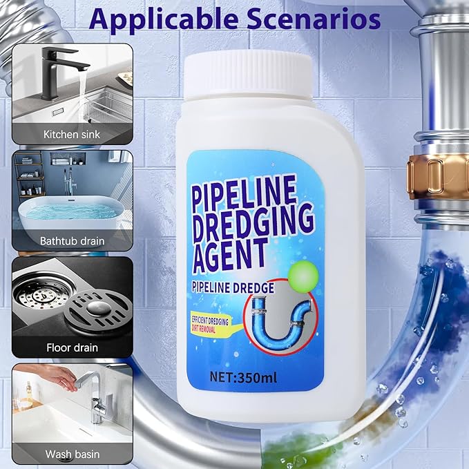 🔥2025 Hot 49% OFF🎁Eco-friendly Sink and Drain Pipe Dredging Powder
