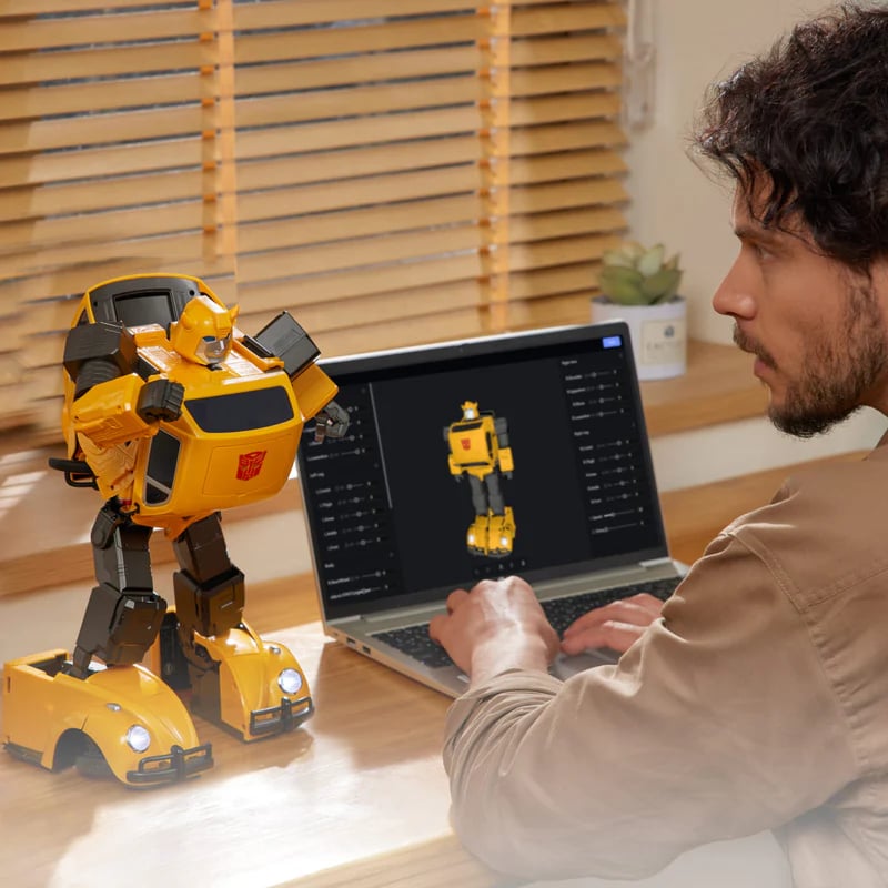 💥🤖Answer Optimus' call Flagship Bumblebee Auto-Converting Robot🚗