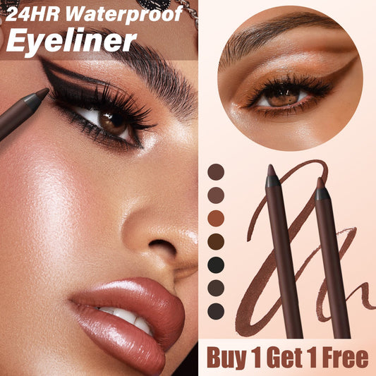 🔥🤩Buy One Get one Free Until Sold Out🌟24 HR Waterproof Eyeliner Duo Sharpenable Eye Pencil