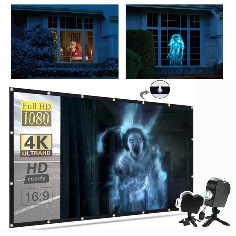 2024 New Halloween Holographic Projection
