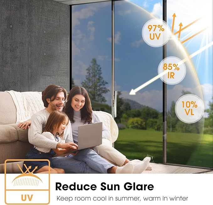 🔥LAST DAY 49% OFF -Privacy Window Film with UV & Heat Protection